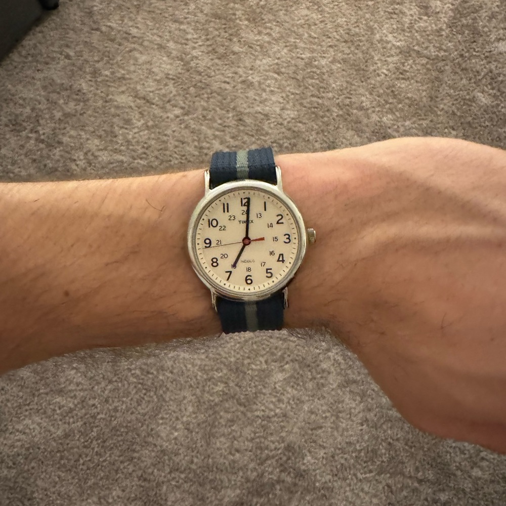 Timex 38mm Weekender Watch with extra straps